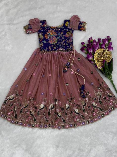 kids lehenga frendy silk Children clothing market in Hyderabad